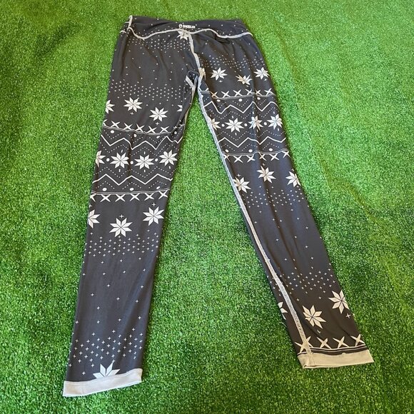 Magellan Outdoors Reversible Full Length Grey Leggings Base layer Pants Size M - Picture 15 of 15